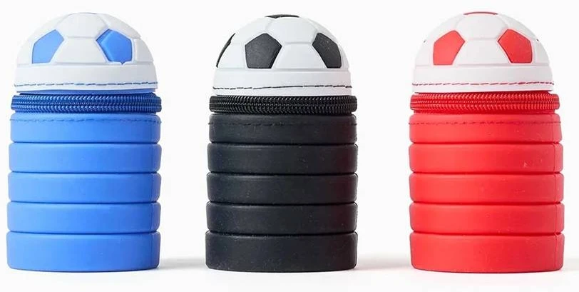 Hobilt Silikoninis ištempiamas penalas „Futbolas“, 11–18 cm