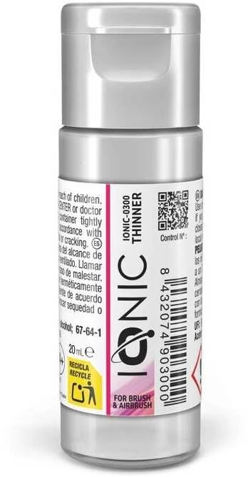 Ionic Smart Colors Ionic akrilinių dažų skiediklis aerografui, 20 ml (0300)