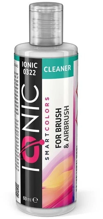Ionic Smart Colors IONIC netoksiškas aerografo ir teptukų valiklis nuo užsikimšimų, 60 ml