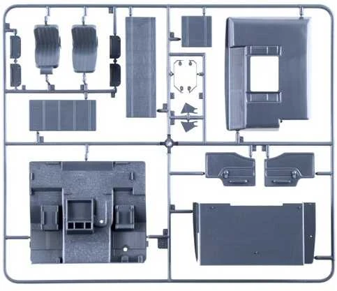 Italeri Mercedes-Benz vilkimo sunkvežimis 1/24 plastikinis rinkinys