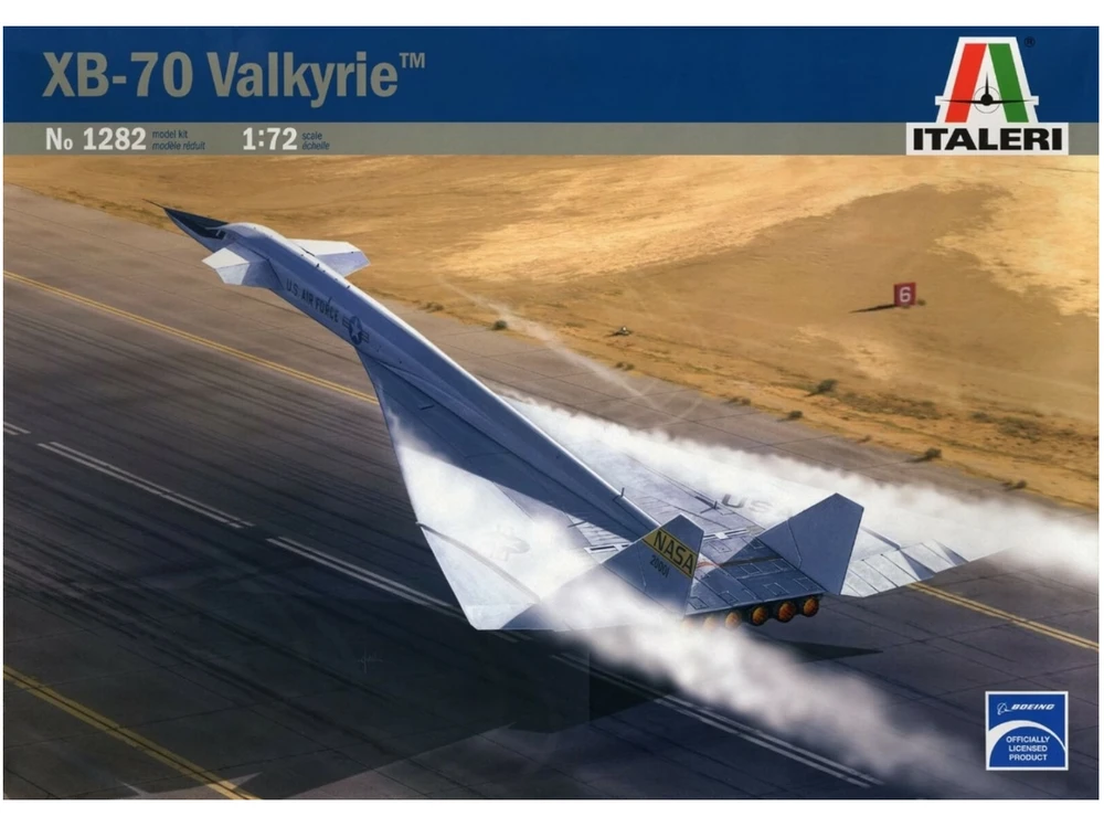 Italeri XB-70 Valkyrie 1/72 plastikinis lėktuvo modelis (1282)