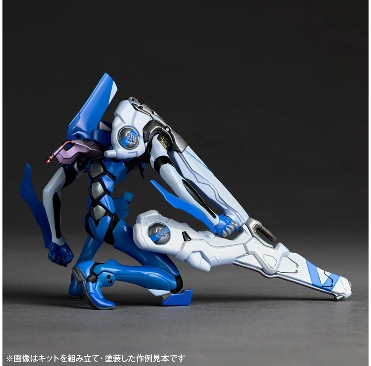 Kaiyodo Evangelion plastikinis surenkamas modelis Interception Tokyo-3 (3 vnt.)