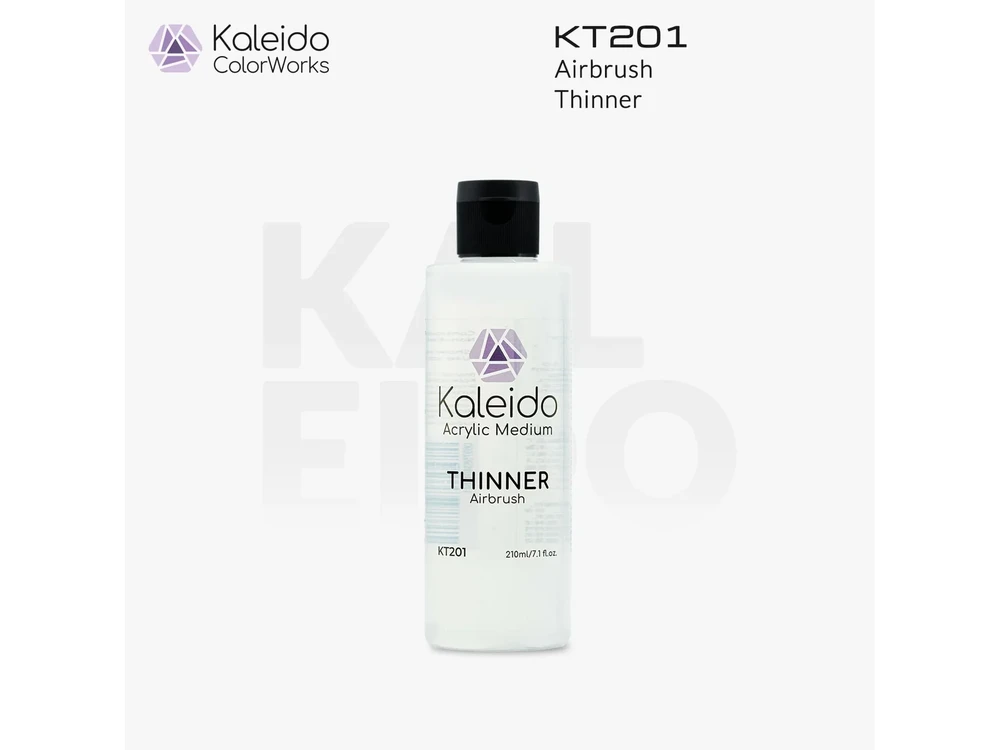 Kaleido ColorWorks akrilinių dažų skiediklis aerografui 210 ml (KT201)