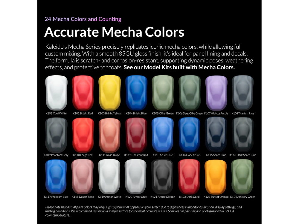 Kaleido ColorWorks RapidAir akriliniai dažai Sunset Oranžinis Mecha 20 ml (K123)
