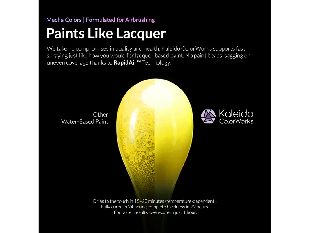Kaleido ColorWorks RapidAir Mecha akriliniai dažai Hibiscus Violetinė 20 ml (K107)