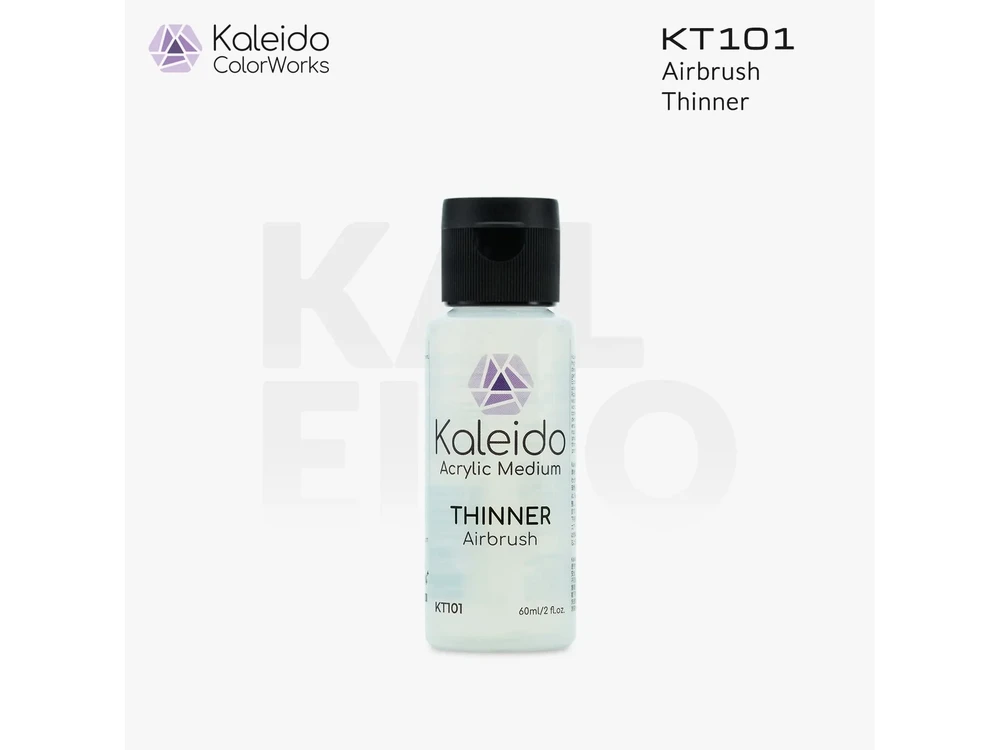 Kaleido ColorWorks skiediklis akriliniams dažams aerografui, 60 ml, KT101