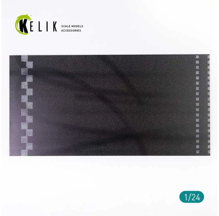 Kelik Le Mans asfalto kelio akrilo pagrindas 1/24, 3x180x357 mm