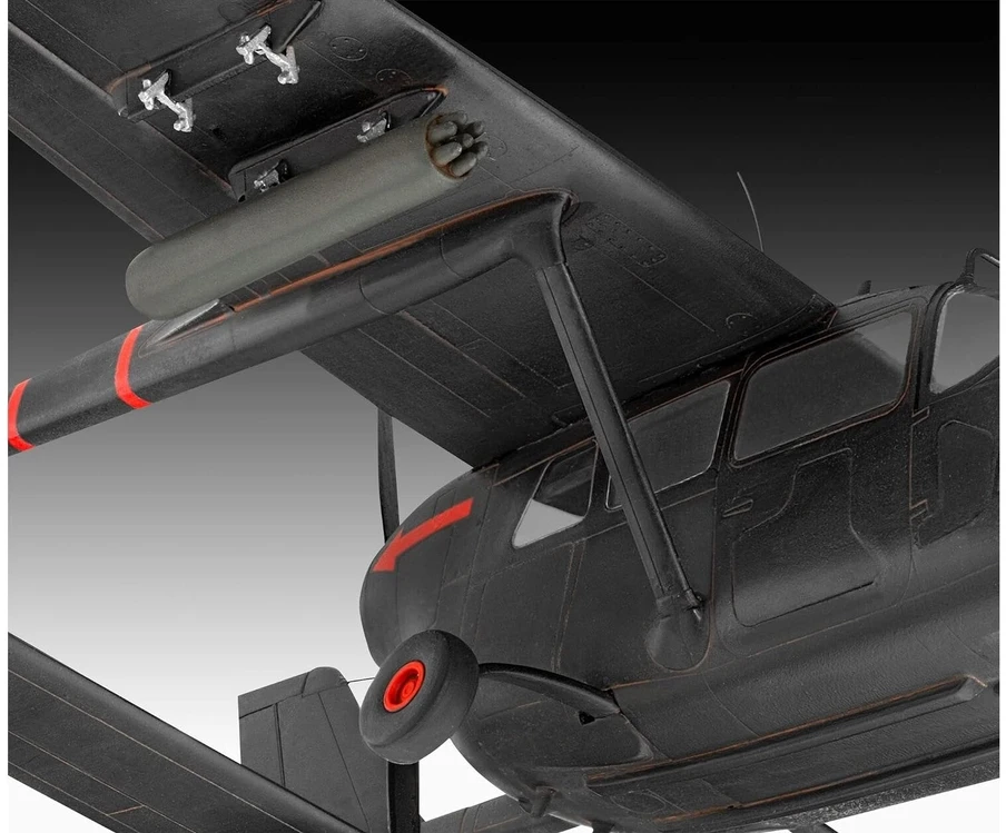 Lėktuvo Cessna O-2A Skymaster surenkamas modelis Revell 1/48 03819