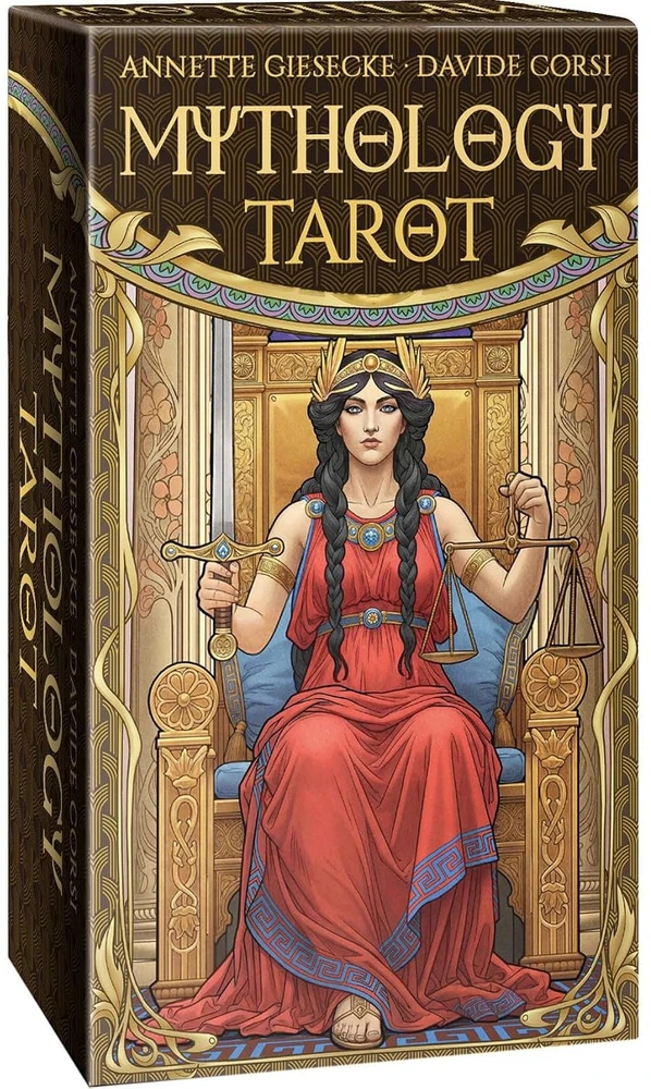 Lo Scarabeo Mythology Tarot taro kortos su senovės Graikijos mitais, 78 kortos