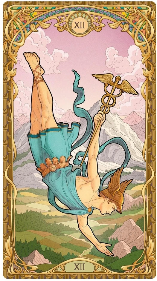 Lo Scarabeo Mythology Tarot taro kortos su senovės Graikijos mitais, 78 kortos