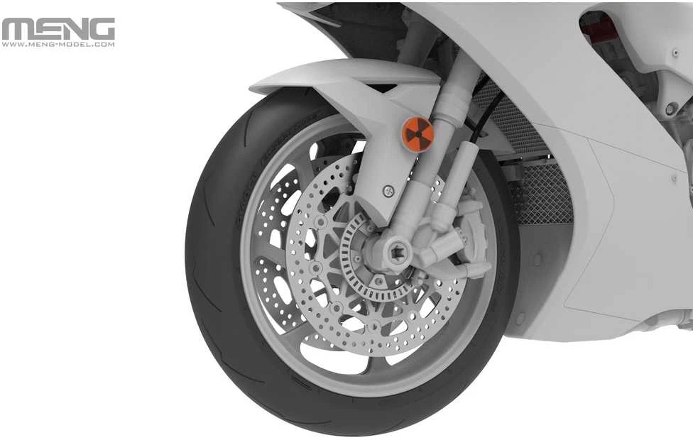 Meng Model Kawasaki Ninja ZX-10RR plastikinis motociklo modelis 1/9, surenkamas