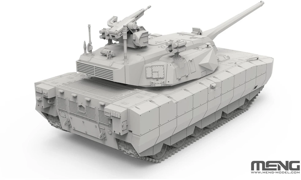 Meng Model Kinijos pagrindinis tankas ZTZ100 surenkamas modelis Meng 1/72 72-021