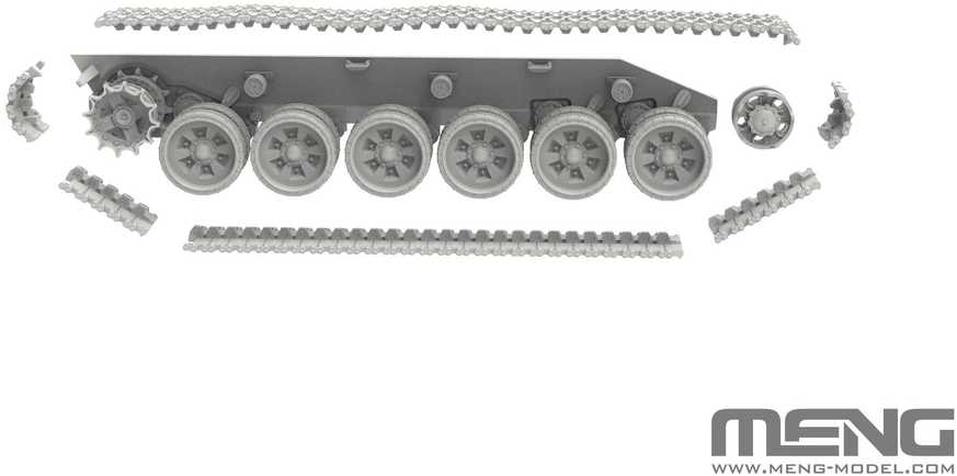 Meng Model Meng T-72B3M rusų pagrindinis kovos tankas 1/72 surenkamas modelis