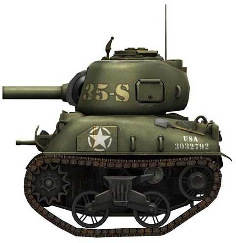 Meng Model Sherman M4A1 tankas World War Toons plastikinis surenkamas rinkinys