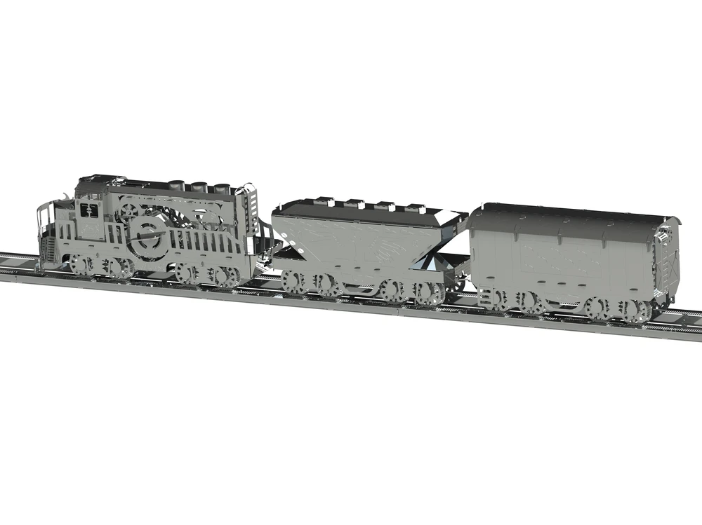 Metal Time Models Metal Time Heavy Loco – mechaninis metalinis lokomotyvo konstruktorius, 234 d.