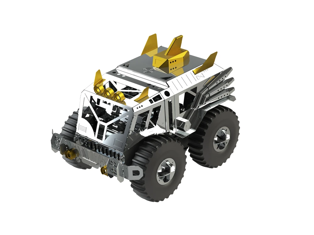 Metal Time Models Metal Time Trophy Hunter metalinis mechaninis konstruktorius MT056