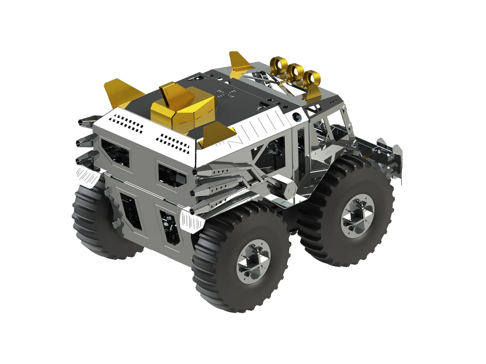 Metal Time Models Metal Time Trophy Hunter metalinis mechaninis konstruktorius MT056
