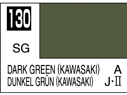 Mr Hobby Mr.Color C-130 nitro dažai tamsiai žalia Kawasaki, 10 ml