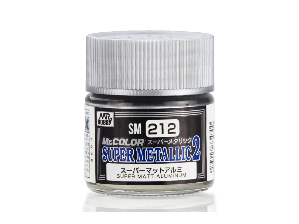 Mr Hobby Mr.Hobby Mr. Color Super Metallic II SM-212 super matinis aliuminis 10 ml
