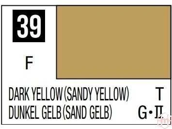 Mr Hobby Mr.Hobby Mr.Color C-039 nitro dažai modeliams tamsiai geltona 10 ml