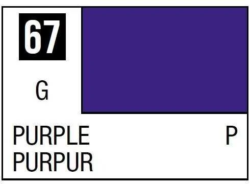 Mr Hobby Mr.Hobby Mr.Color C-067 Violetinė nitro dažai, 10 ml