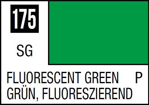 Mr Hobby Mr.Hobby Mr.Color C-175 fluorescencinė žalia nitro dažai, 10 ml