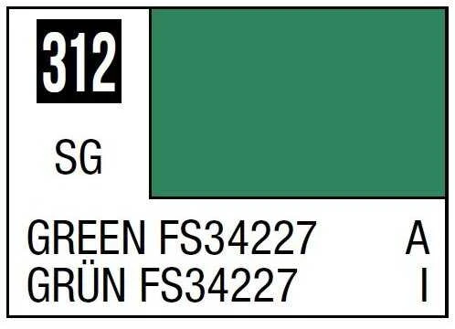 Mr Hobby Mr.Hobby Mr.Color C-312 žalia FS34227 nitro dažai, 10 ml