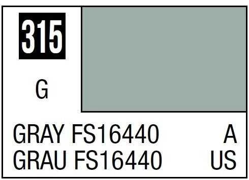 Mr Hobby Mr.Hobby Mr.Color C-315 nitro dažai pilka FS16440, 10 ml