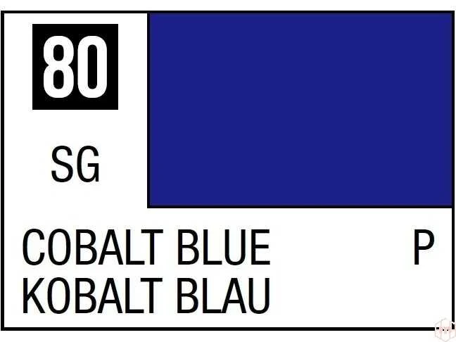 Mr Hobby Mr.Hobby Mr.Color nitro dažai C-080 kobalto mėlyna, 10 ml