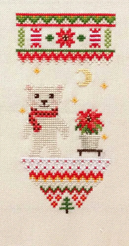 NeoCraft Siuvinėjimo kryželiu rinkinys „Šventė artėja“, 9×18 cm, Zweigart