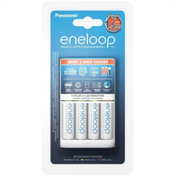 Kroviklis Panasonic ENELOOP K-KJ55MCC40E, 1.5 val; +(4xAA)