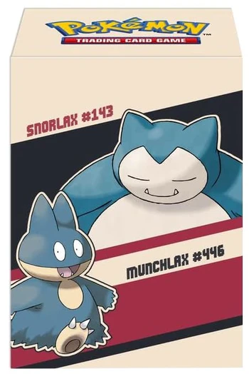 Ultra Pro - Pokemonų kortų dėžutė - Snorlax ir Munchlax