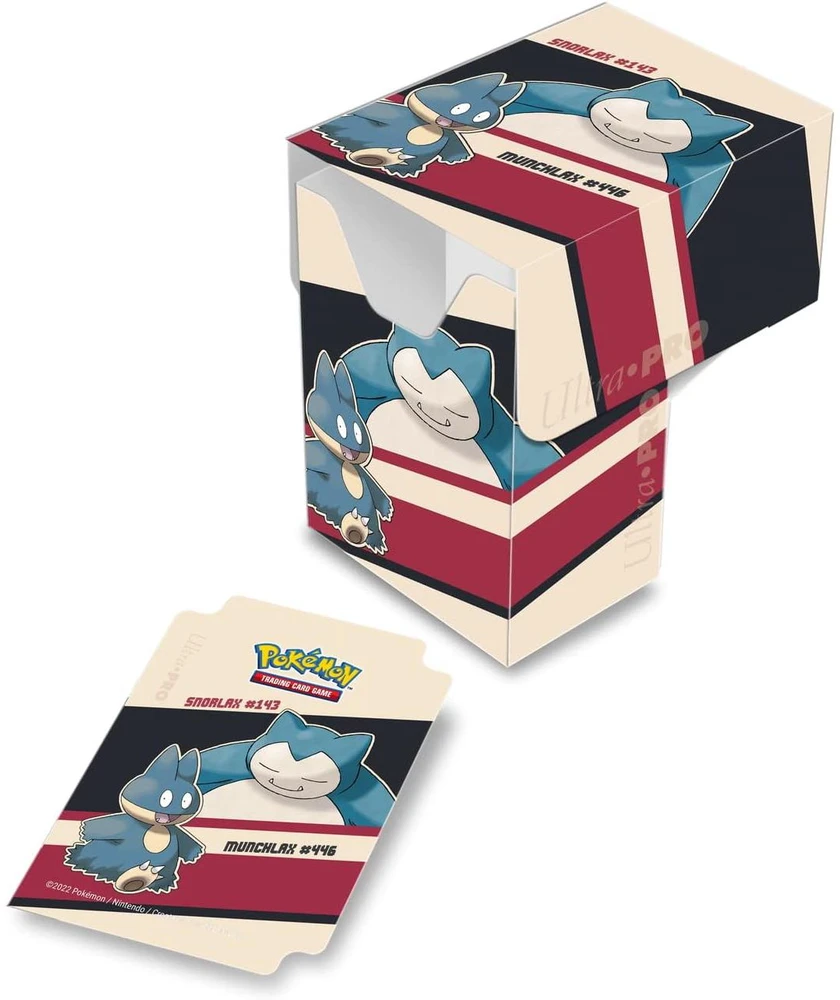 Ultra Pro - Pokemonų kortų dėžutė - Snorlax ir Munchlax