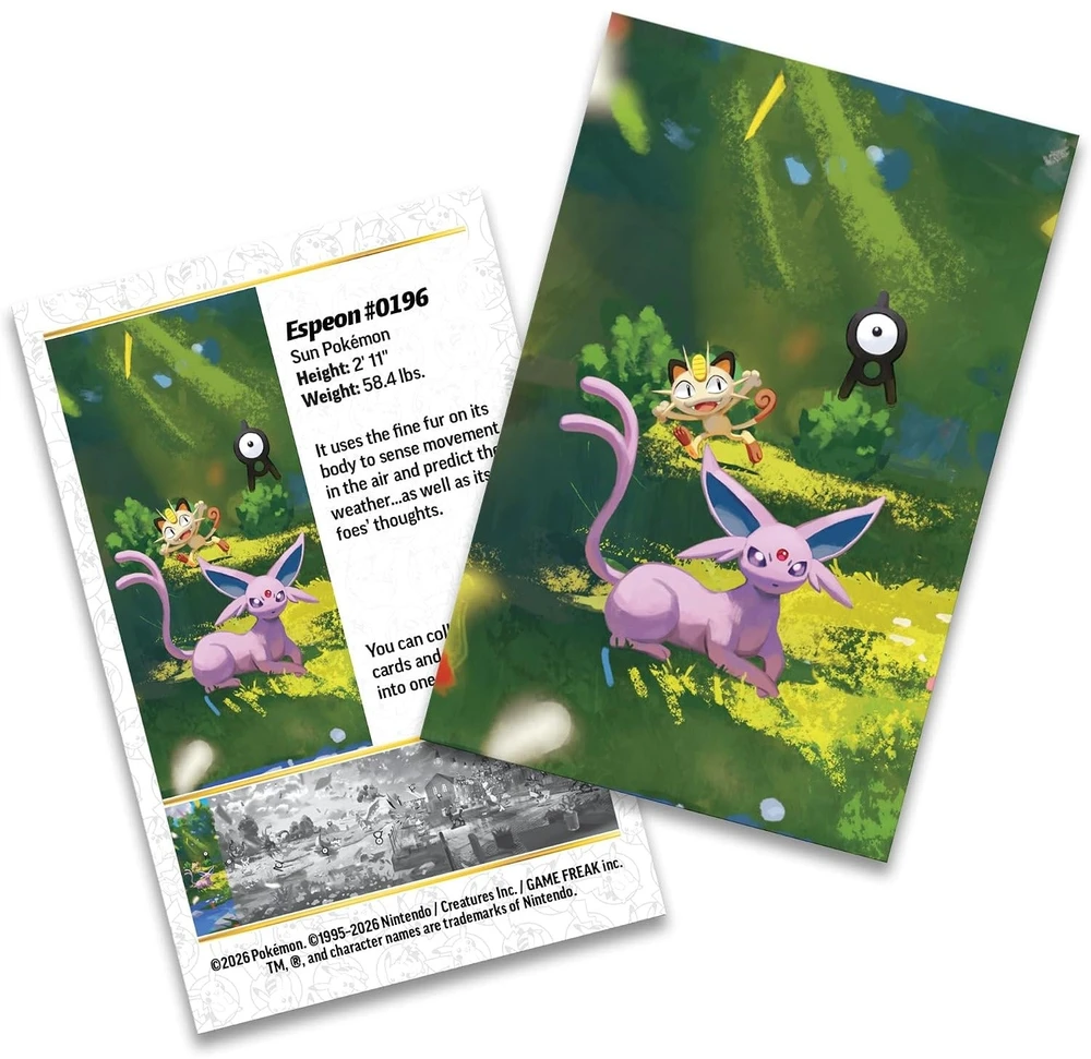 Pokémon TCG 30th Celebration Mini Tin Espeon (Day) skardinė, anglų k.