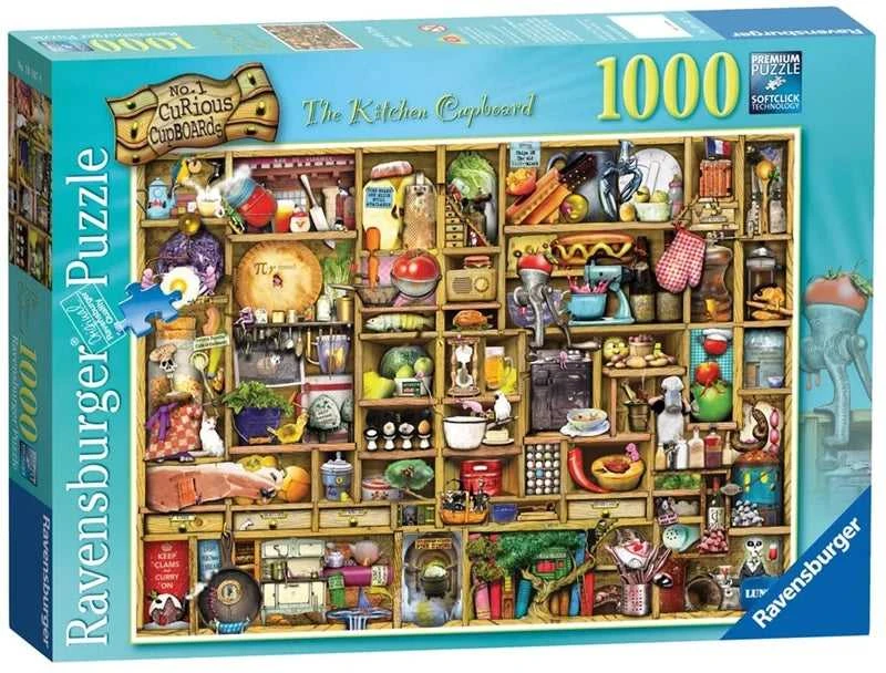 Puzzle 1000 Kitchen Cupboard - RAVENSBURGER dėlionė
