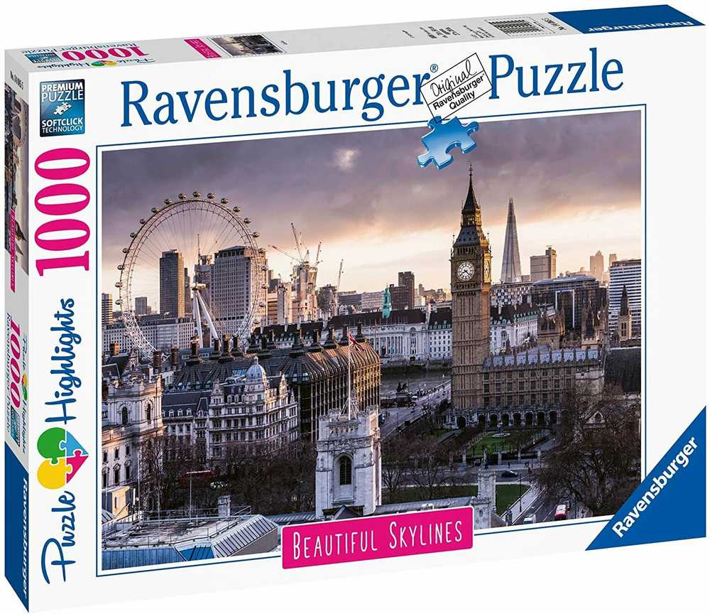 Puzzle 1000 London - RAVENSBURGER dėlionė