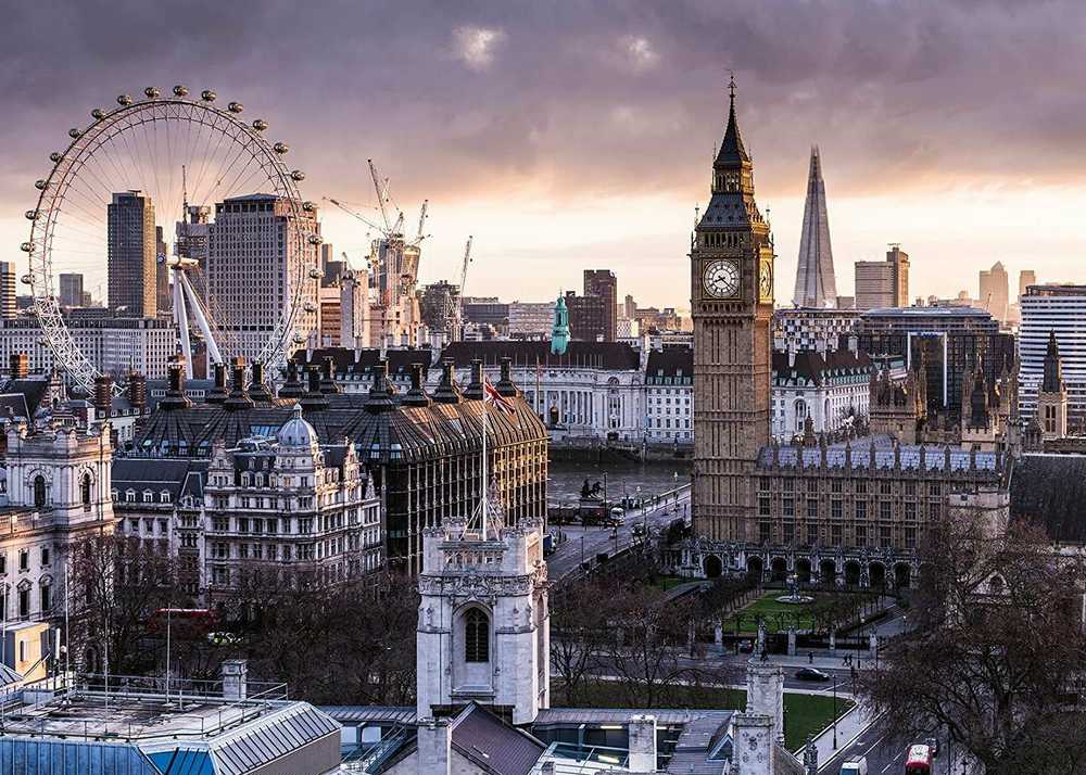 Puzzle 1000 London - RAVENSBURGER dėlionė