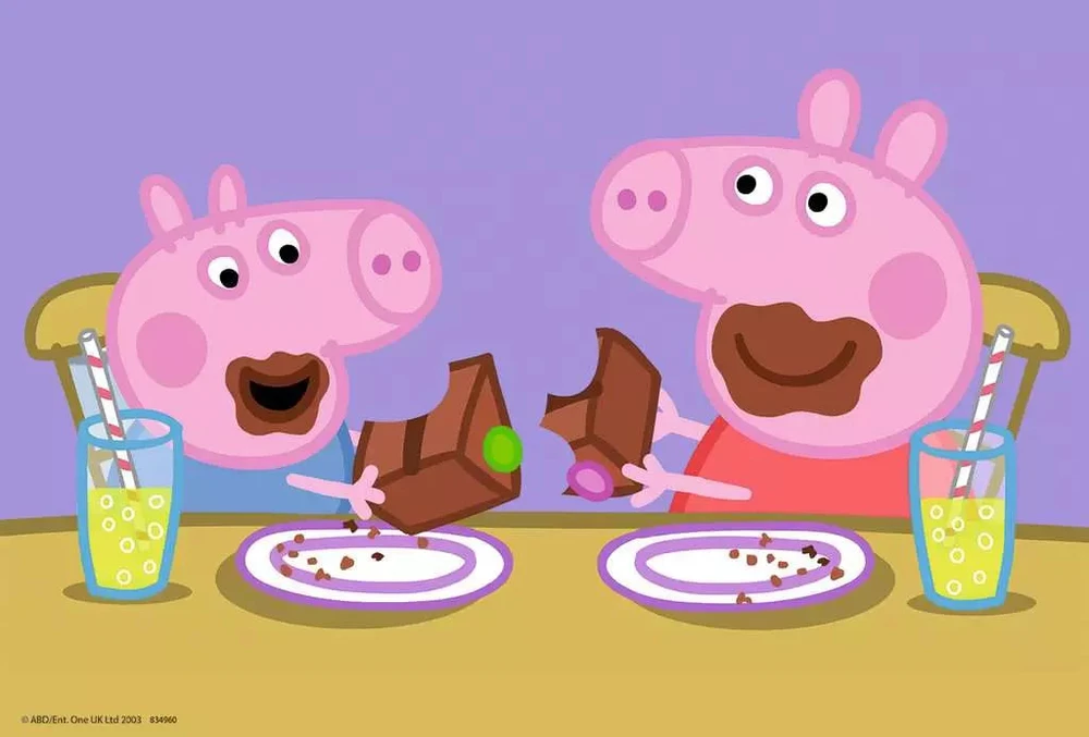 Ravensburger Dėlionė 2x24 vnt. - Peppa Pig