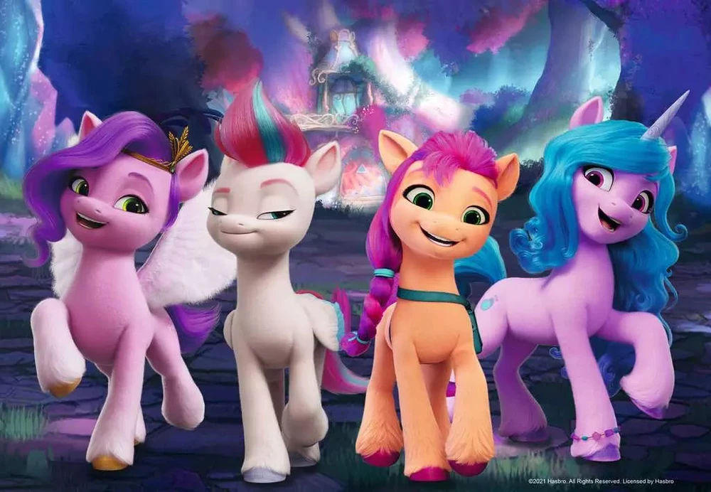 Ravensburger 2 dėlionės „My Little Pony“, 2×24 det., nuo 4 m.