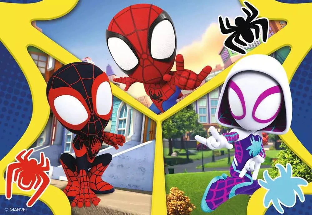 Ravensburger dėlionė 2x24 vnt. - Spidey ir draugai