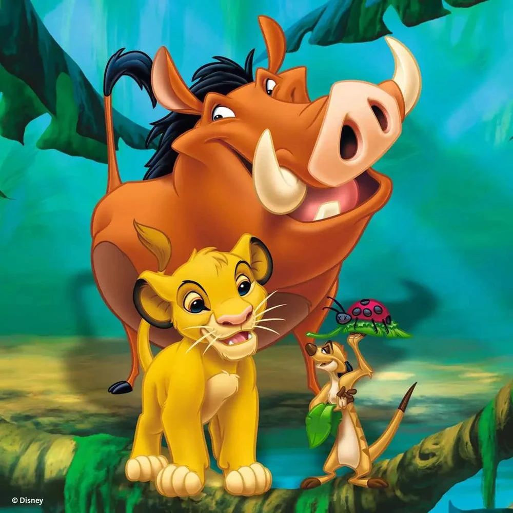 Ravensburger 3 dėlionės „Disney Liūtas karalius“, 25–49 det., nuo 4 m.