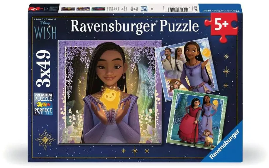 Ravensburger Dėlionė 3x49 vnt. - Disney "Noras"