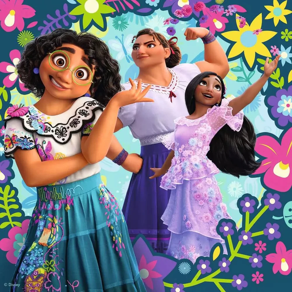 Ravensburger 3 dėlionės „Disney Užkerėti“, 3×49 det., nuo 5 m.