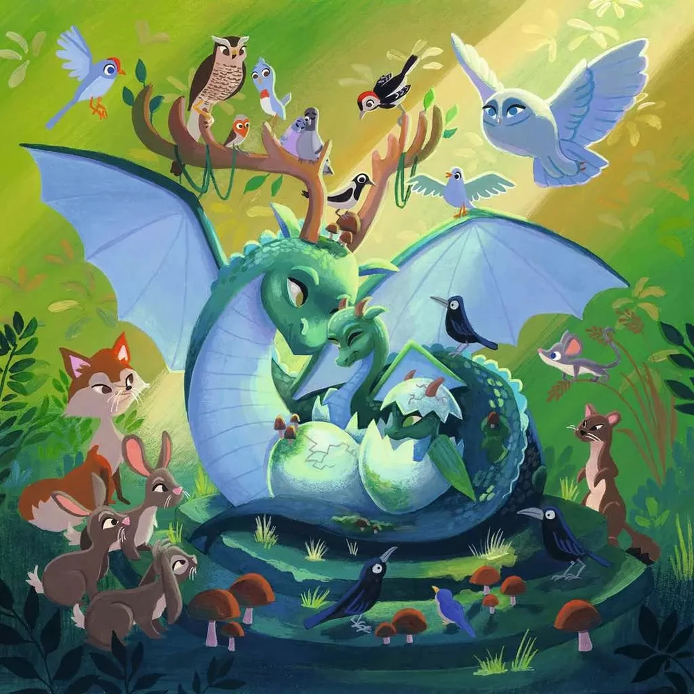 Ravensburger Dėlionė 3x49 vnt. - Fėjos