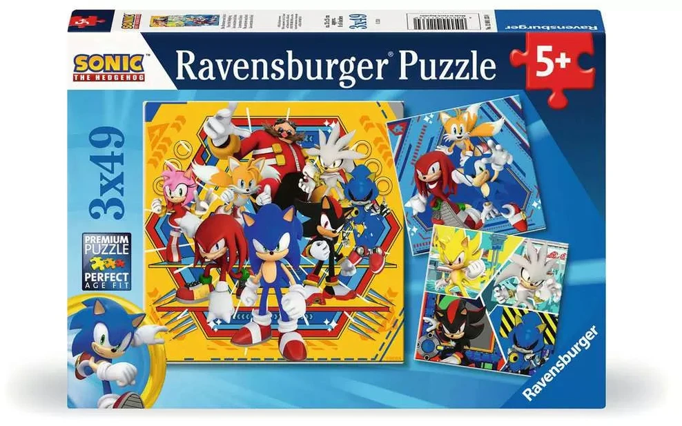 Ravensburger 3 dėlionės „Šunyčiai patruliai“, 3×49 det., nuo 5 m.