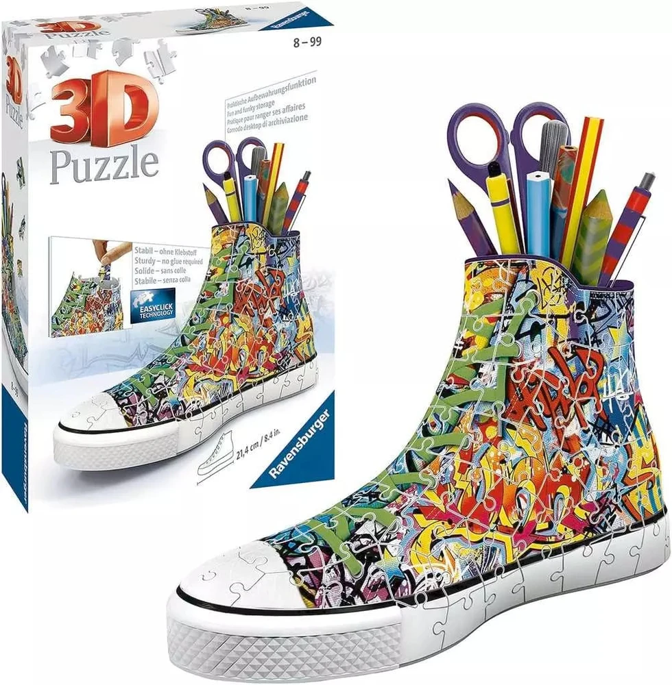RAVENSBURGER dėlionė Sneaker Graffiti 180 vnt, 12535