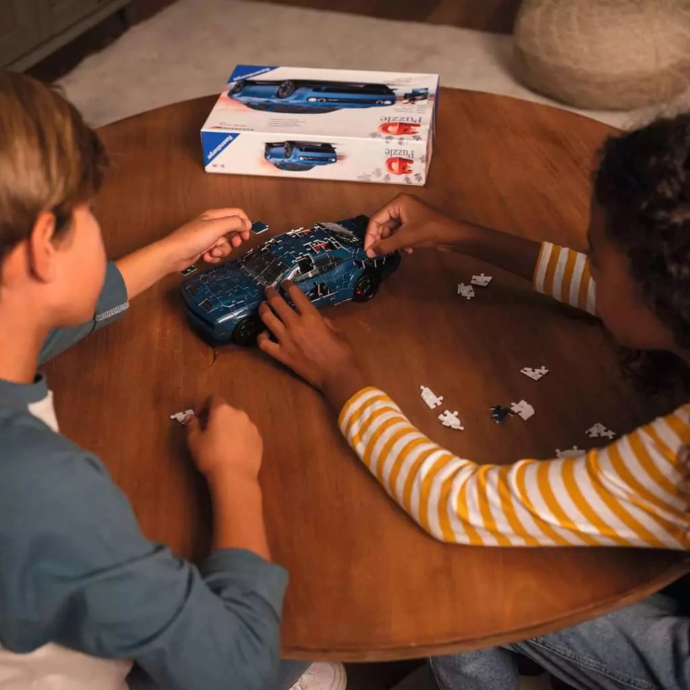 Ravensburger 3D Dėlionė 163 vnt. - Dodge Challenger Hellcat automobilis