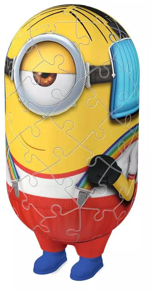 Ravensburger 3D dėlionė-figūrėlė „Pimpačiukas riedutininkas“, 54 det., nuo 6 m.