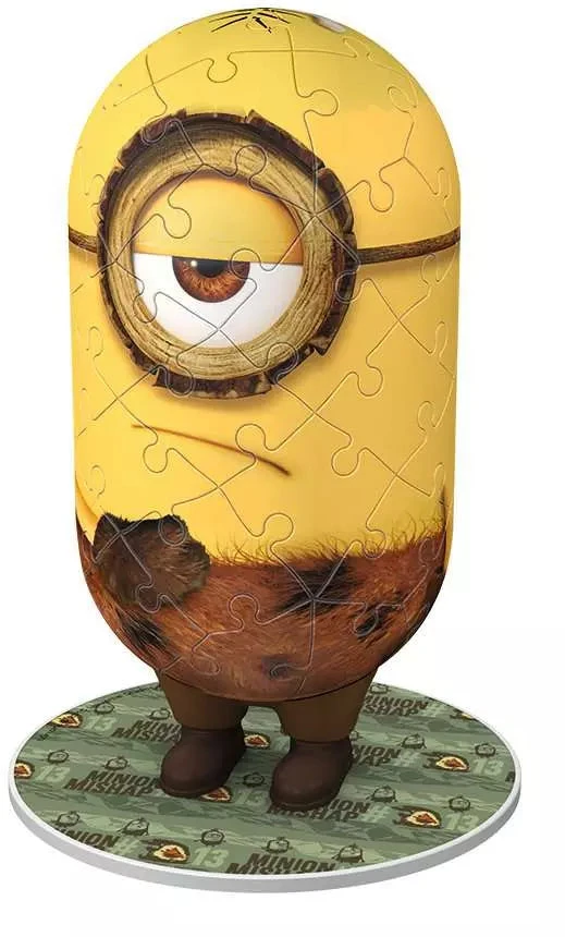 Ravensburger 3D dėlionė-figūrėlė „Pimpačiukas urvinis žmogus“, 54 det., nuo 7 m.