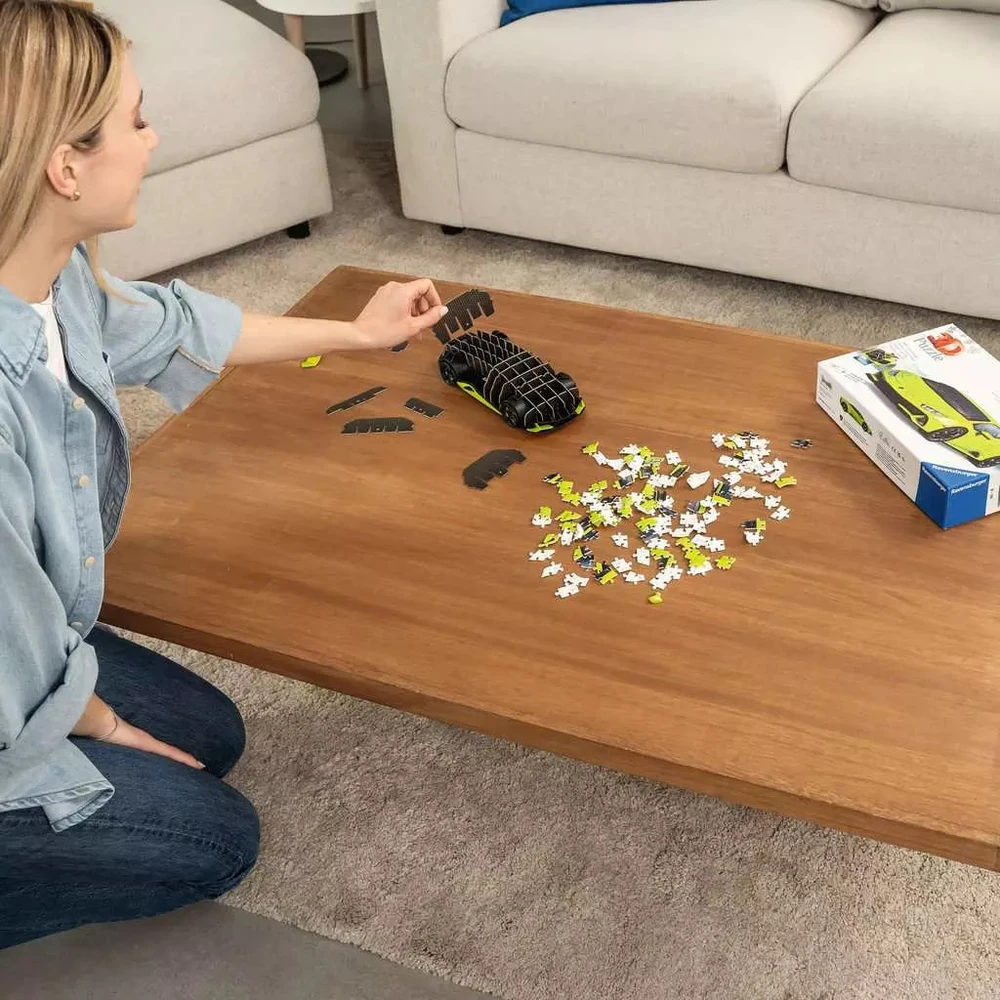 Dėlionė Puzzle - Ravensburger 3D Model Lamborghini Huracan Žalias